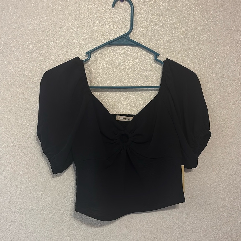 Women’s black blouse